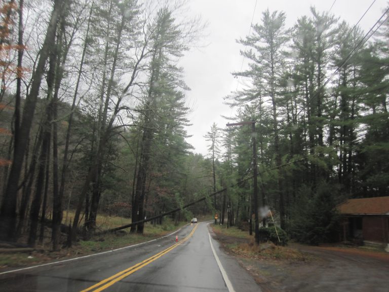 Superstorm Sandy Hits The Poconos