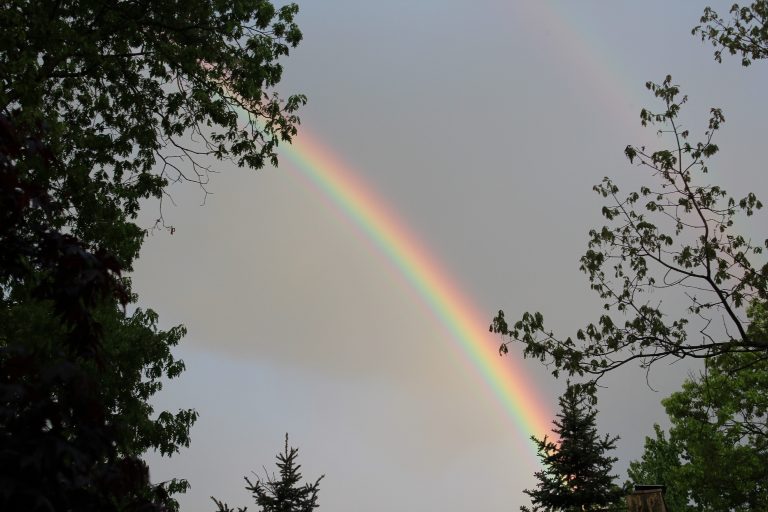 Rainbow Filled Week In The Poconos