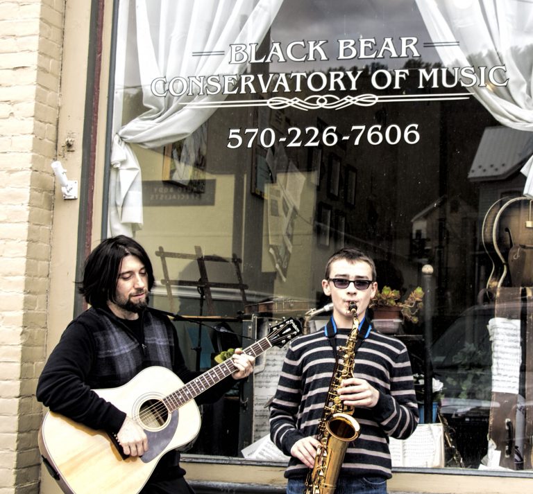 Music Collaboration and Creation at the Silk Mill in Hawley, PA