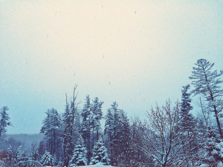 Finally Some Snow In The Poconos