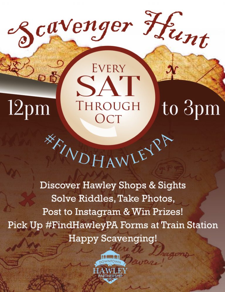 Downtown Hawley Partnership Announces the First Hawley Scavenger Hunt