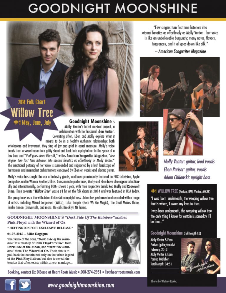 Goodnight Moonshine featuring Molly Venter in Concert