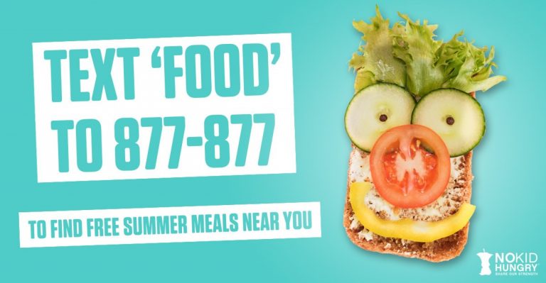 Kids Can Get Free Meals Just By Texting