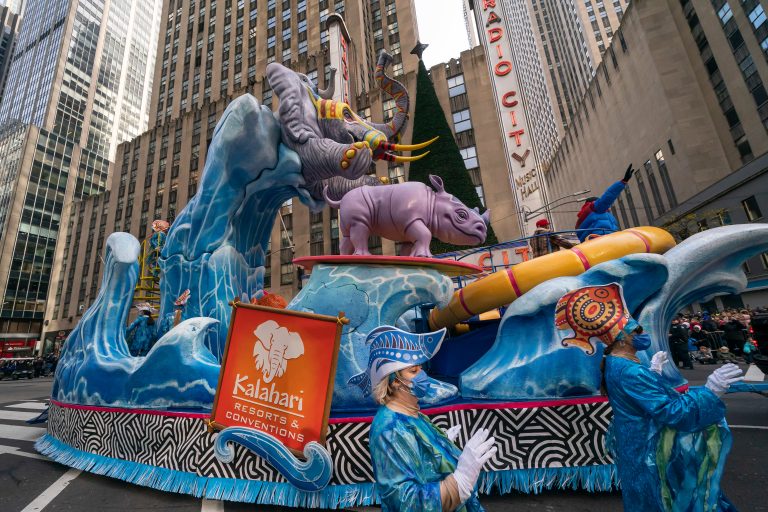 Kalahari Resorts and Conventions at Macy’s Thanksgiving Day Parade 2022
