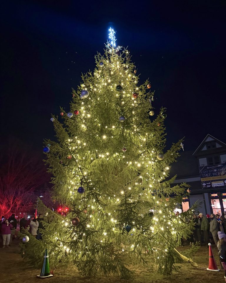 The Eastburg Community Alliance and Pocono Chamber of Commerce Co-Hosted the East Stroudsburg Tree Lighting!